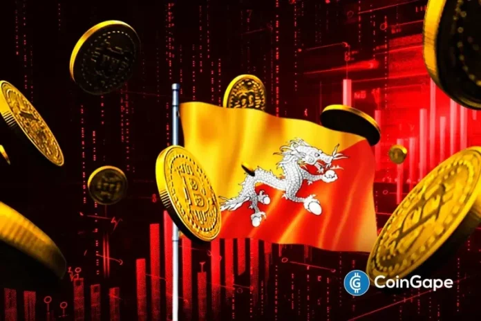 Bhutan has again reduced its Bitcoin holdings as the BTC price rebounds toward the $69,000 level. The sales come while oil prices fluctuate during the ongoing Iran war, which has affected markets. However, some observers remain skeptical about BTC’s current price recovery because of the sideways energy price movements. Bhutan Continues Selling Bitcoin Holdings According
The post <a href="https://coingape.com/bhutan-dumps-more-bitcoin-as-btc-price-climbs-amid-falling-oil-prices/">Bhutan Dumps More Bitcoin as BTC Price Climbs Amid Falling Oil Prices</a> appeared first on <a href="https://coingape.com/">CoinGape</a>.