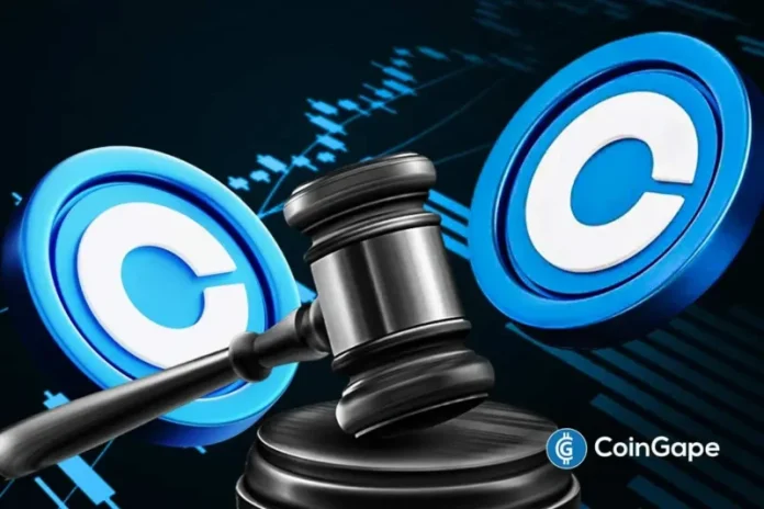 April started well for Coinbase, but it did not end that way. COIN went from $179 to $216, but this is not where it closed. Now, attention is in May, where a lot is happening. There are Q1 results coming, and there are cases against Coinbase. And with this, what is the COIN stock price
The post <a href="https://coingape.com/markets/coin-stock-price-prediction-may-2026-as-lawsuits-weigh-on-pre-earnings-outlook/">COIN Stock Price Prediction May 2026 as Lawsuits Weigh on Pre-Earnings Outlook</a> appeared first on <a href="https://coingape.com/">CoinGape</a>.
