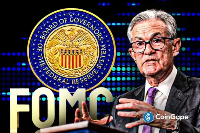 FOMC Meeting Highlights March 2026: The Fed held interest rates steady, but still expects one rate cut this year. The officials also submitted their projections for gross domestic product (GDP) growth, unemployment rate, and PCE inflation amid elevated oil prices. FOMC Meeting Highlights: Fed Kept Interest Rates Unchanged The Federal Open Market Committee (FOMC) members
The post <a href="https://coingape.com/fomc-meeting-highlights-march-2026-fed-expects-one-rate-cut-pce-inflation-at-2-7/">FOMC Meeting Highlights March 2026: Fed Expects One Rate Cut, PCE Inflation at 2.7%</a> appeared first on <a href="https://coingape.com/">CoinGape</a>.