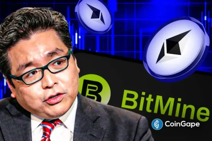 Tom Lee’s Bitmine has added more ETH to its treasury, acquiring 10,000 ETH from the Ethereum Foundation. The BMNR stock has notably climbed amid the Ethereum treasury firm’s purchase, as it edges closer to its goal of holding 5% of the total ETH supply. Ad Ad Bitmine Buys 10,000 ETH From Ethereum Foundation In an
The post <a href="https://coingape.com/tom-lees-bitmine-buys-10000-eth-from-ethereum-foundation-bmnr-stock-climbs/">Tom Lee’s Bitmine Buys 10,000 ETH From Ethereum Foundation; BMNR Stock Climbs</a> appeared first on <a href="https://coingape.com/">CoinGape</a>.