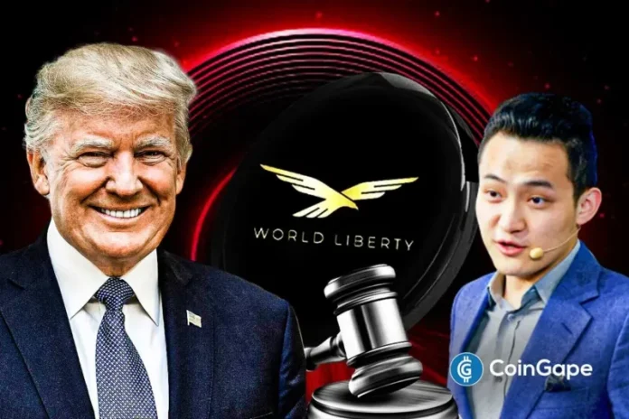 World Liberty Financial (WLFI) has sued Tron founder Justin Sun in response to the lawsuit that the crypto founder filed against the Trump-backed project. As part of the suit, the WLFI team alleged that Sun threatened to crash the WLFI token if they did not meet his demands. Ad Ad World Liberty Financial Sues Justin
The post <a href="https://coingape.com/trump-linked-world-liberty-financial-files-countersuit-against-justin-sun-for-defamation/">Trump-Linked World Liberty Financial Files Countersuit Against Justin Sun for Defamation</a> appeared first on <a href="https://coingape.com/">CoinGape</a>.