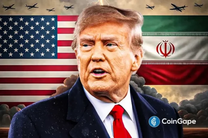The U.S.-Iran war could be close to ending as the U.S. prepares for peace talks with Iran. This comes as the Iran war enters its fourth week, while Trump has said that they are considering winding up their efforts in the Middle East as it relates to Iran. U.S. Plans How Peace Talks In Iran
The post <a href="https://coingape.com/u-s-prepares-for-potential-peace-talks-in-iran-war-as-trump-mulls-winding-down-military-efforts/">Breaking: U.S. Prepares for Potential Peace Talks in Iran War as Trump Mulls ‘Winding Down’ Military Efforts</a> appeared first on <a href="https://coingape.com/">CoinGape</a>.