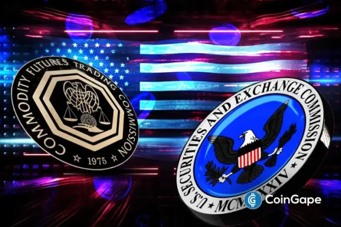 The US SEC and CFTC have signed a landmark memorandum of understanding (MOU) to coordinate on strengthening the US position in the global crypto market and to collaborate on crypto regulation and oversight. SEC Chair Paul Atkins and CFTC Chair Michael Selig have declared the era of turf wars, duplicative registrations, and differing regulations as
The post <a href="https://coingape.com/what-us-sec-cftc-harmonization-means-for-the-crypto-market-regulation/">What US SEC-CFTC Harmonization Means for the Crypto Market & Regulation?</a> appeared first on <a href="https://coingape.com/">CoinGape</a>.