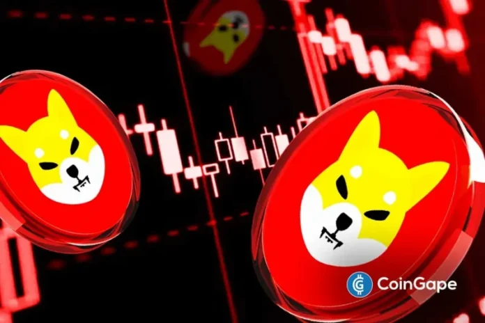 Shiba Inu (SHIB) price hovered around $0.0000060, up roughly 2% in 24 hours, but still struggling to reclaim the key $0.0000062 level. SHIB is still suffering under heavy resistance and ecosystem headwinds, in spite of a wider crypto rebound. Shiba Inu Price Faces Strong Technical Resistance Shiba Inu (SHIB) exhibits a long-term downward trend that
The post <a href="https://coingape.com/markets/whats-keeping-shiba-inu-below-0-0000065-analyst-predicts-30-rise-ahead/">What’s Keeping Shiba Inu Below $0.0000065- Analyst Predicts 30% Rise Ahead</a> appeared first on <a href="https://coingape.com/">CoinGape</a>.