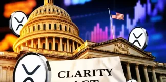XRP Price Outlook as Clarity Act Passage Odds Plunge to 53%