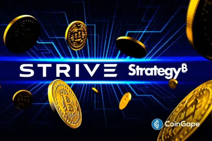 Vivek Ramaswamy’s Strive Asset Management (NASDAQ:ASST) announced another large Bitcoin buy at the beginning of the week. The company has doubled down on its consistent accumulation plan despite Michael Saylor-backed Strategy announcing no Bitcoin buys this week. Ad Ad Strive Buys More Bitcoin This Week On Monday, May 4, CEO Matt Cole announced the company
The post <a href="https://coingape.com/bitcoin-treasury-firm-strive-buys-34m-btc-as-strategy-pauses-buying-spree/">Breaking: Bitcoin Treasury Firm Strive Buys $34M BTC As Strategy Pauses Buying Spree</a> appeared first on <a href="https://coingape.com/">CoinGape</a>.