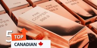 Top 5 Canadian Mining Stocks This Week: Vangaurd Mining Gains 141 Percent